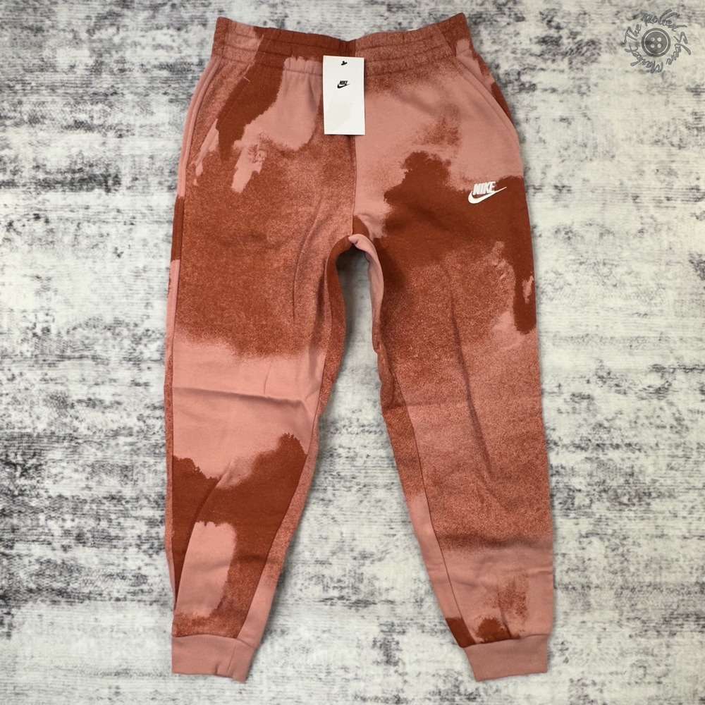 NWT‎ Nike Sportswear Joggers Youth Large Red/Salmon Abstract Print MSRP $60